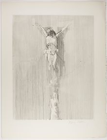 Jacques Villon, Christ on the Cross, 1945