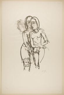 Karl Hofer, Untitled, 1923