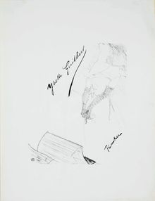 Henri de Toulouse-Lautrec, Frontispiece (Yvette Guilbert), 1898