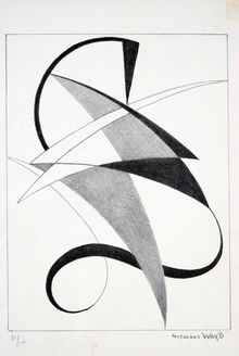 Nicolaas Warb, Abstract Composition, 1946