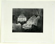 Alexandre Lunois, La Convalescente, 1891