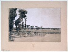 Charles-Marie Dulac, La Plaine de Sevran Livry, 1890