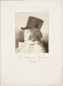 Francisco José de Goya y Lucientes, Self-portrait, 1794 - 1798