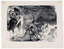 Max Slevogt, Penthesilea, 1905-1906