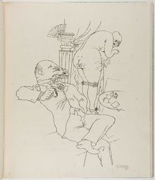 George Grosz, Munkepunke Dionysos: Groteske Liebesgedichte von Alfred Richard Meyer, 1921