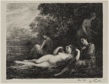 Henri Fantin-Latour, Female Bathers, 1898