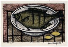 Bernard Buffet, Fish, 1953