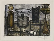 Bernard Buffet, Petrol Lamp, 1954