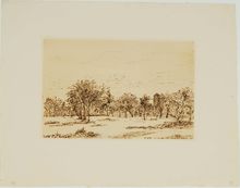 James Ensor, The Orchard, 1886