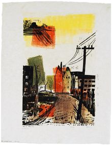 Fritz Faiss, Street, 1924