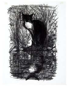 Hans Fischer, The Fishing Cat, n.d.