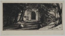Francis Seymour Haden, Mytton Hall, 1859