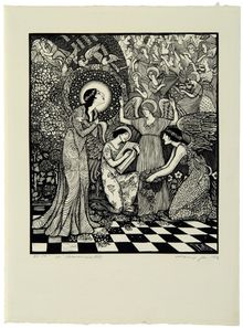 Louis Jou, The Annunciation, 1914