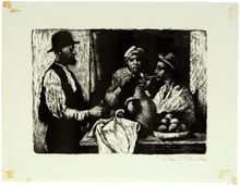 Arnold Muther, Untitled (Three Men), [n.d.]
