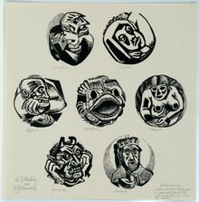 W. J. Rozendaal, The Seven Deadly Sins, 1944