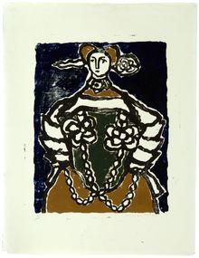 Marion Buchen, Swiss Woman in Costume, [n.d.]