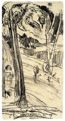Paul Gauguin, Marquesan Landscape, 1901-1902