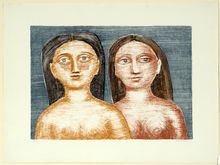 Massimo Campigli, Two Sisters, 1952