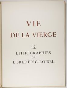 J. Frederic Loisel, Life of the Virgin, May 1949