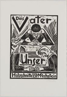 Max Pechstein, Title Sheet, 1921