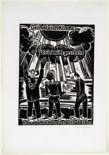 Max Pechstein, Thine Kingdom come, Thine will be done, on earth as it is in Heaven, 1921