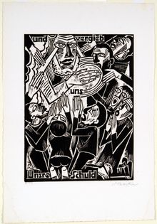 Max Pechstein, And Forgive us our Debt, 1921