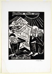 Max Pechstein, But Deliver Us from Evil, 1921