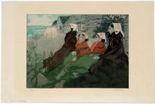 Jacques Villon, The Women of Ushant, 1903