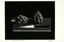 Mario Avati, Still Life with Artichokes, 1959