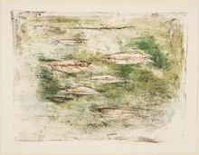 Zao Wou-Ki, Fish, 1953