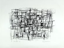 Kurt M. Schulz-Schönhausen, Untitled (Abstract), 1959