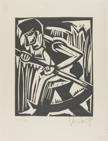 Karl Schmidt-Rottluff, Mower, 1924