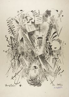 Rudolf Bauer, Untitled, 1921