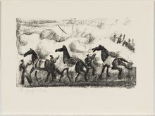 Grossman, Untitled (Horses), [n.d.]