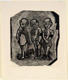 Mino Maccari, The Promoted, 1955