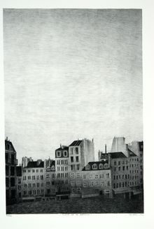 Mario Avati, Place de la Bastille, February 1952