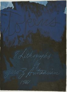 Garo Zareh Antreasian, Title page (I), June 2-6, 1961