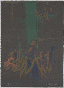 Garo Zareh Antreasian, Untitled (III), April 14-May 18, 1961