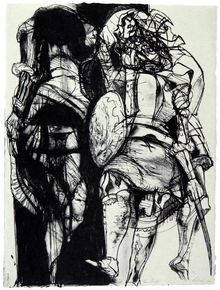 Rico Lebrun, Poster for Marionette Theatre, October 23-25, 1961