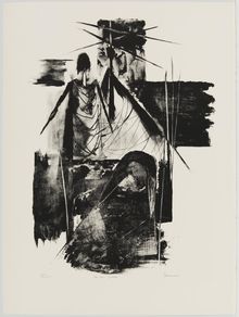 Benton Spruance, The Sea-Galilee, August 22, 1961