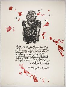 Joyce Treiman, II The Mirrored Couple, Quotation Page, 1961