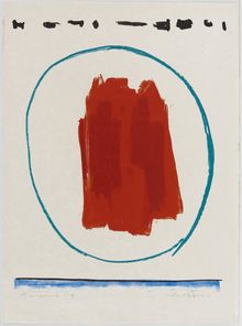Emerson Woelffer, Untitled, June 28-July 27, 1961