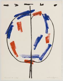 Emerson Woelffer, Untitled, October 19-31, 1961