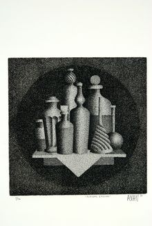 Mario Avati, Bottles of Acids, August 1958