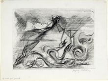 Jacques Villon, The Hand that Punishes, 1947