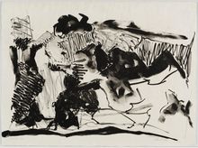Esteban Vicente, Untitled, September 21-25, 1962