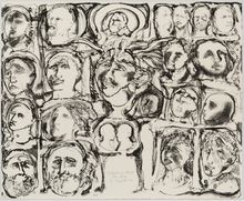 Rudy Pozzatti, Portraits in Stone I, February 8-12, 1963