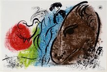 Marc Chagall, The Sorrel Horse, 1952