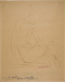 Lorser Feitelson, Study in Kinetics, 1918-1919