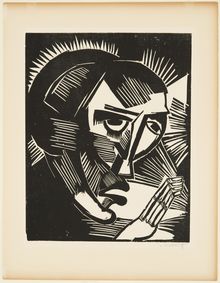 Karl Schmidt-Rottluff, Mary, 1918